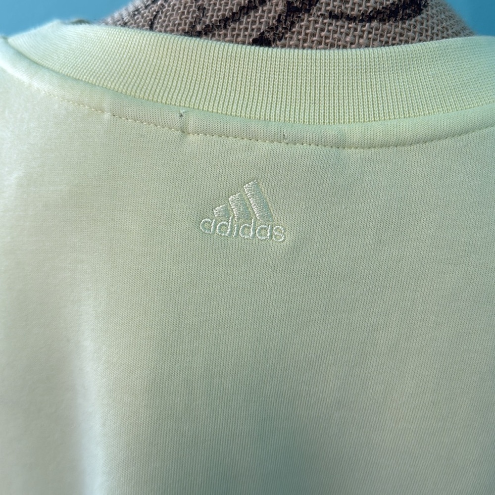 IVY PARK X Adidas Streetwear Oversized Yellow Sweatshirt L - Picture 6 of 8